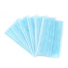 Highly Breathable 3 Ply Disposable Mask , Antibacterial Earloop Face Mask