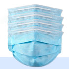 Single Use Disposable Dust Mask / Breathable Waterproof Earloop Face Mask