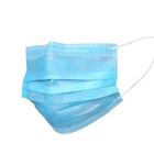Comforable Disposable Mouth Mask , Dust Proof Disposable 3 Ply Face Mask