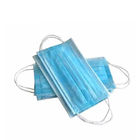 Healthy Breathing Blue Disposable Mask , Eco Friendly Custom Hospital Masks