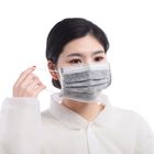 Liquid Proof Disposable Carbon Filter Face Mask Anti Virus 17.5x9.5cm Size