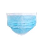 3 Layer Filtration Medical Disposable Masks , Non Woven Protective Mouth Mask