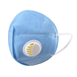 Skin Friendly N95 Dust Mask Low Resistance To Breathing With Valve