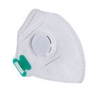 Exhalation Valve Folding FFP2 Mask Fluid Resistant Breathable For Public Places