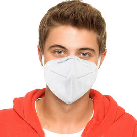 Anti Pollution Dust Face Mask , Foldable Dust Mask Respirator