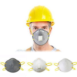 Safety Disposable Pollution Mask Skin Friendly With Ergonomic Cutting