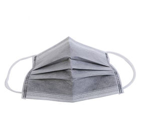 Fashionable Activated Carbon Dust Mask 4 Ply Non - Woven Design Single Use