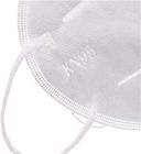 White Adult KN95 Medical Mask / FFP2 Dust Mask 4 Layer Protection