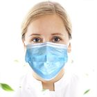 Blue Disposable Earloop Face Mask Anti Virus Protection For Food Service