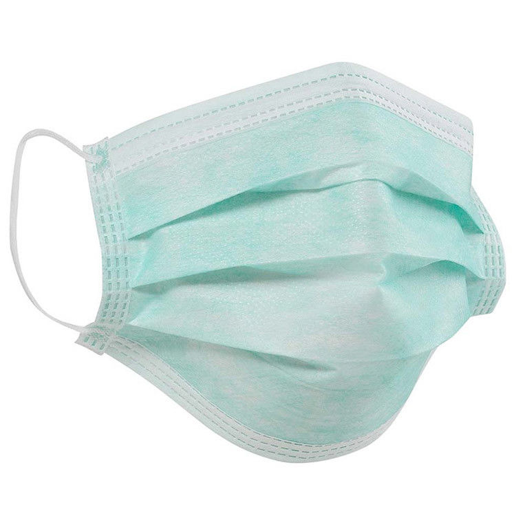 High filtration 3 Ply Disposable Mask / Disposable Green PP Face Mask
