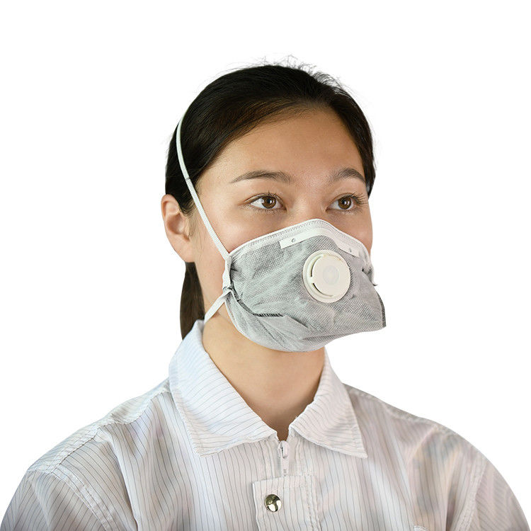 Activated Carbon Isolation Face Mask , Fiberglass Free Disposable Mouth Mask