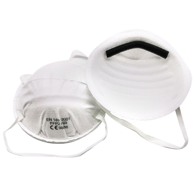 Skin friendly Disposable Dust Mask , Multi Layered Cupped Face Mask