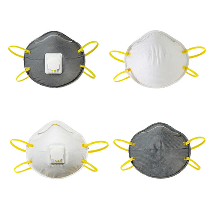 Safety Disposable Pollution Mask Skin Friendly With Ergonomic Cutting