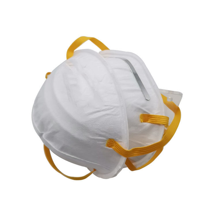 Eco Friendly Disposable Pollution Mask , Breathable Industrial Dust Mask