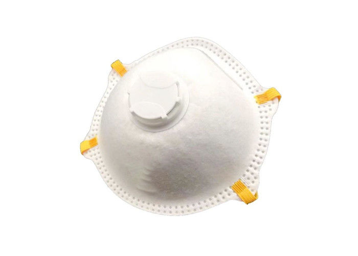 FFP1V Disposable Exhalation Valve Respirator Adjustable Noseclip Dust Resistant