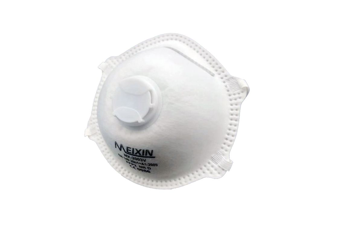 Unique Design Mold Filter Mask , FFP2V D Carbon Filter Dust Mask Non Toxic
