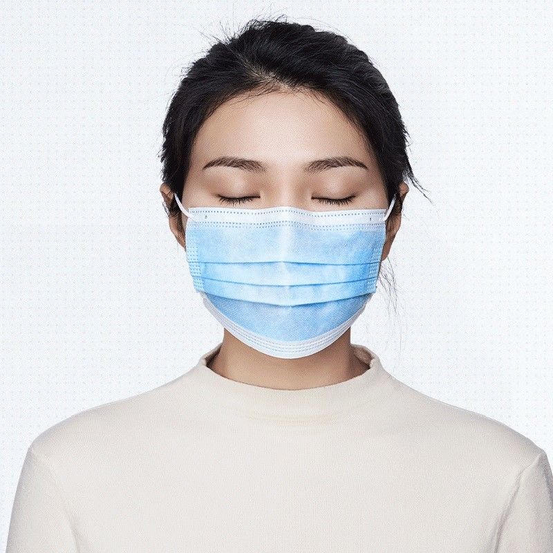 Anti Pollution Disposable Medical Mask 3 Ply Protection OEM / ODM Available
